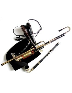 Uilleam pipe half set: Gaita Irlandesa