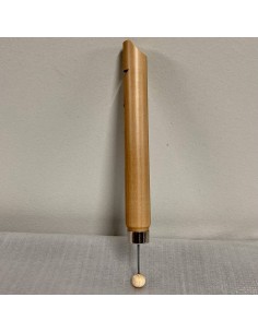 Flauta embolo. Madera