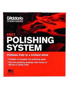 Sistema de pulido para trastes