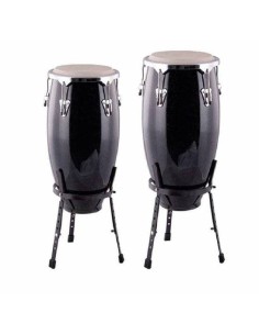 Congas Jinbao 11 3/4 + 12 1/2 Negras