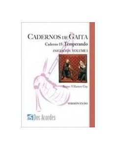 Caderno gaita 15: Temperando. Iniciación I