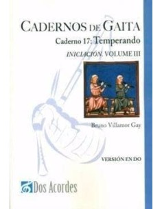 Caderno gaita 17. Temperando. Vol. III