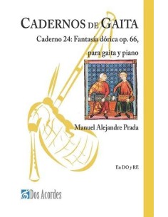 Caderno gaita 24: Fantasía Dórica, op. 66