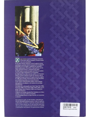 Método de gaita asturiana. Xuacu Amieva