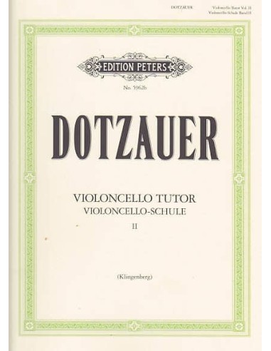 Cello. Dotzauer Tutor 2