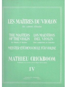 Violin. Crickboom. Les maîtres du violon 4