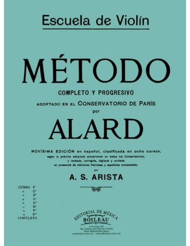 Violin. Método Alard 2
