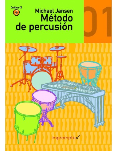 Método percusión 1. Jansen. Con CD