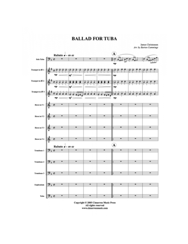 Tuba- Christensen - BALLAD FOR TUBA