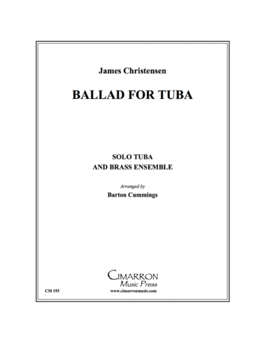 Tuba- Christensen - BALLAD FOR TUBA