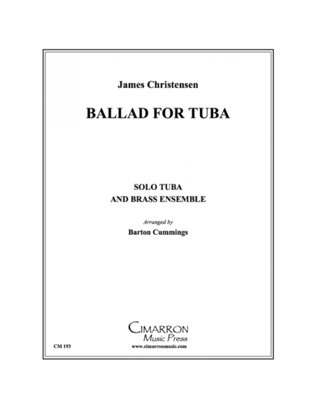 Tuba- Christensen - BALLAD FOR TUBA