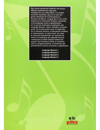 Lenguaje Musical. Alumno. 1 Araval