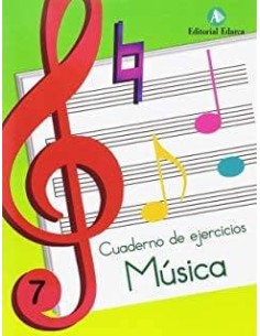 Musica- Cuaderno de ejercicios. Hay del 1 al 9.