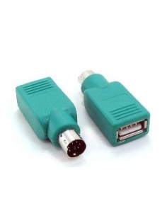 ADAPTADOR USB A HEMBRA A PS2 MACHO