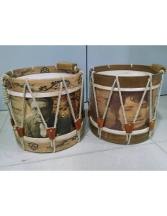 Tamboril galego decorado