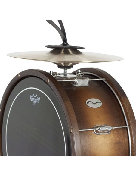 Soporte plato a bombo