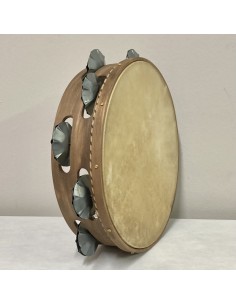 Pandereta 9 ferreñas "feitas a man" temper. 2