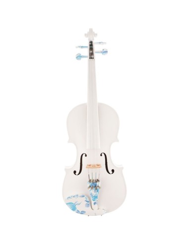 Violin decorado.