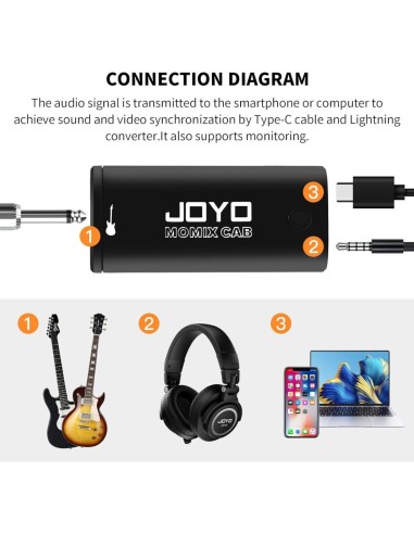 Joyo MOMIX-CAB Interface Guitarra y Audio