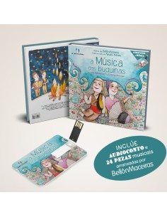 A Música das Buguinas, Libro + USB