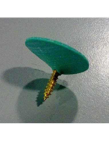 Valvula soplete. Goma con tornillo