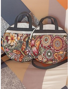 Funda pandereta tela