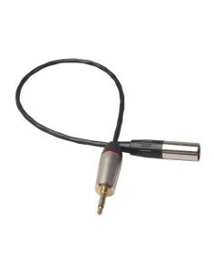 Cable Adaptador Mini Xlr 3pin a mini jack mono