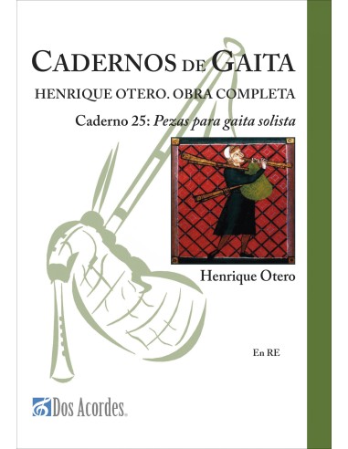 Caderno gaita 25. Obra completa. Henrique Otero