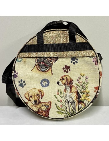 Funda pandereta tela