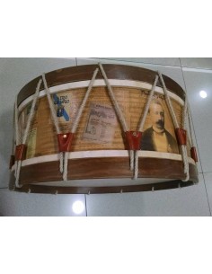 Bombo galego decorado