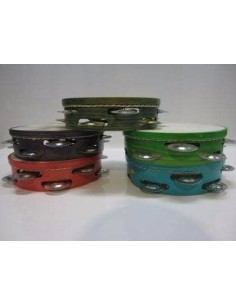 Pandereta galega 9 ferreñas. Colores