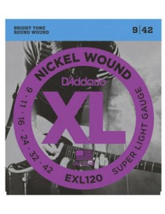 D'addario EXL120- 10 Juegos