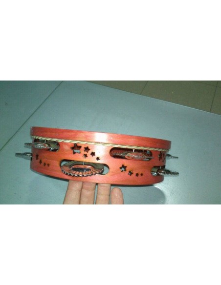 Pandereta 9 ferreñas troquelada