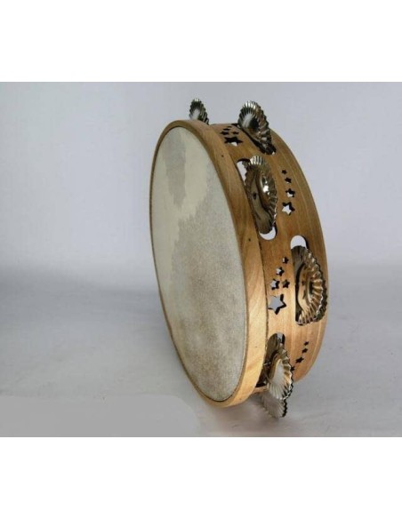 Pandereta 9 ferreñas troquelada