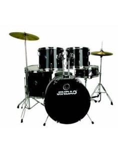 Bateria Jinbao con platos y sillin