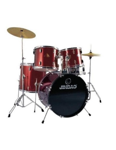 Bateria Jinbao con platos y sillin
