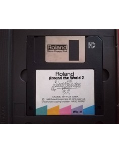 Diskette Estilos Roland Msd-103. Serie E